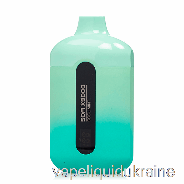 Vape Liquid Ukraine SOFI X9000 Smart Disposable Cool Mint